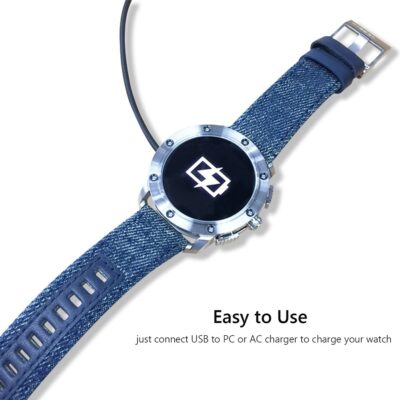 Câble de charge magnétique pour Fossil Isabel 6 Gen5 Gen4