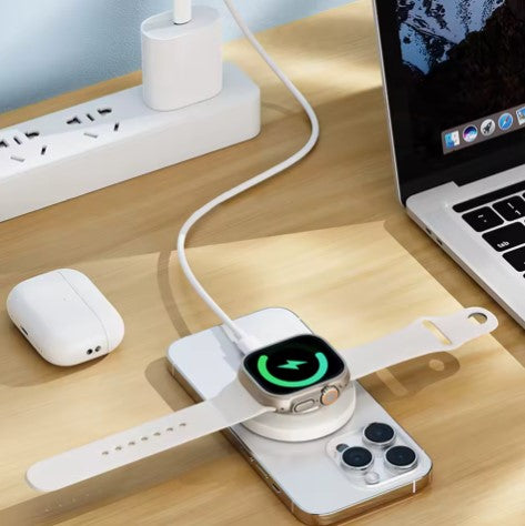 Chargeur Sans Fil MagSafe 3 en 1 WiWU 15W - Station Pliable – Image 6