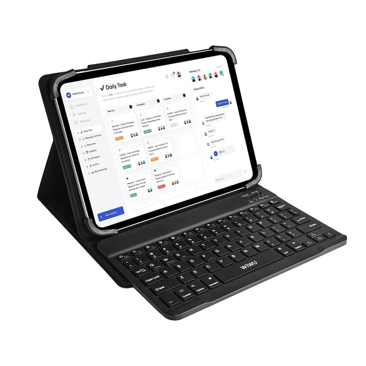 Clavier Universel WiWU avec Housse pour Tablette 9-11 pouces