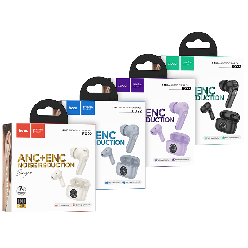 HOCO écouteurs bluetooth - EQ22