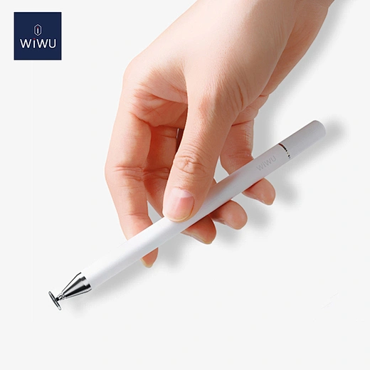 Stylet WiWU 2-in-1 – Double Pointe Tactile & Bille