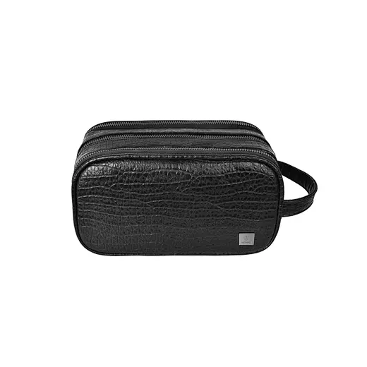 WiWU Master Pouch en Cuir avec Empreinte Digitale - Luxe
