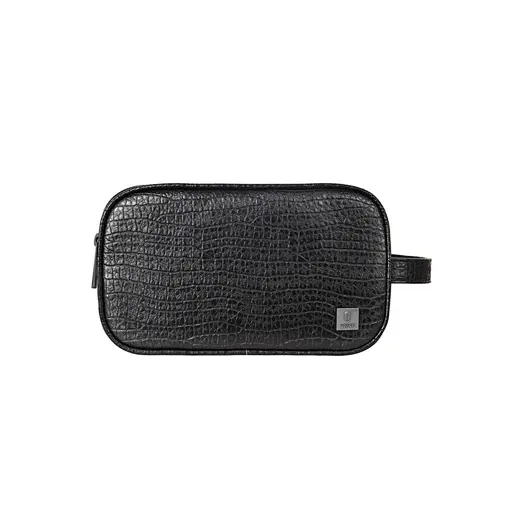 WiWU Master Pouch en Cuir avec Empreinte Digitale - Luxe