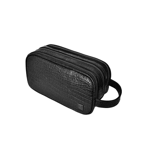 WiWU Master Pouch en Cuir avec Empreinte Digitale - Luxe