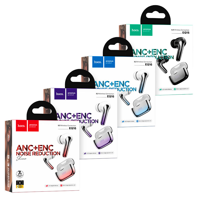 HOCO écouteurs bluetooth - EQ16