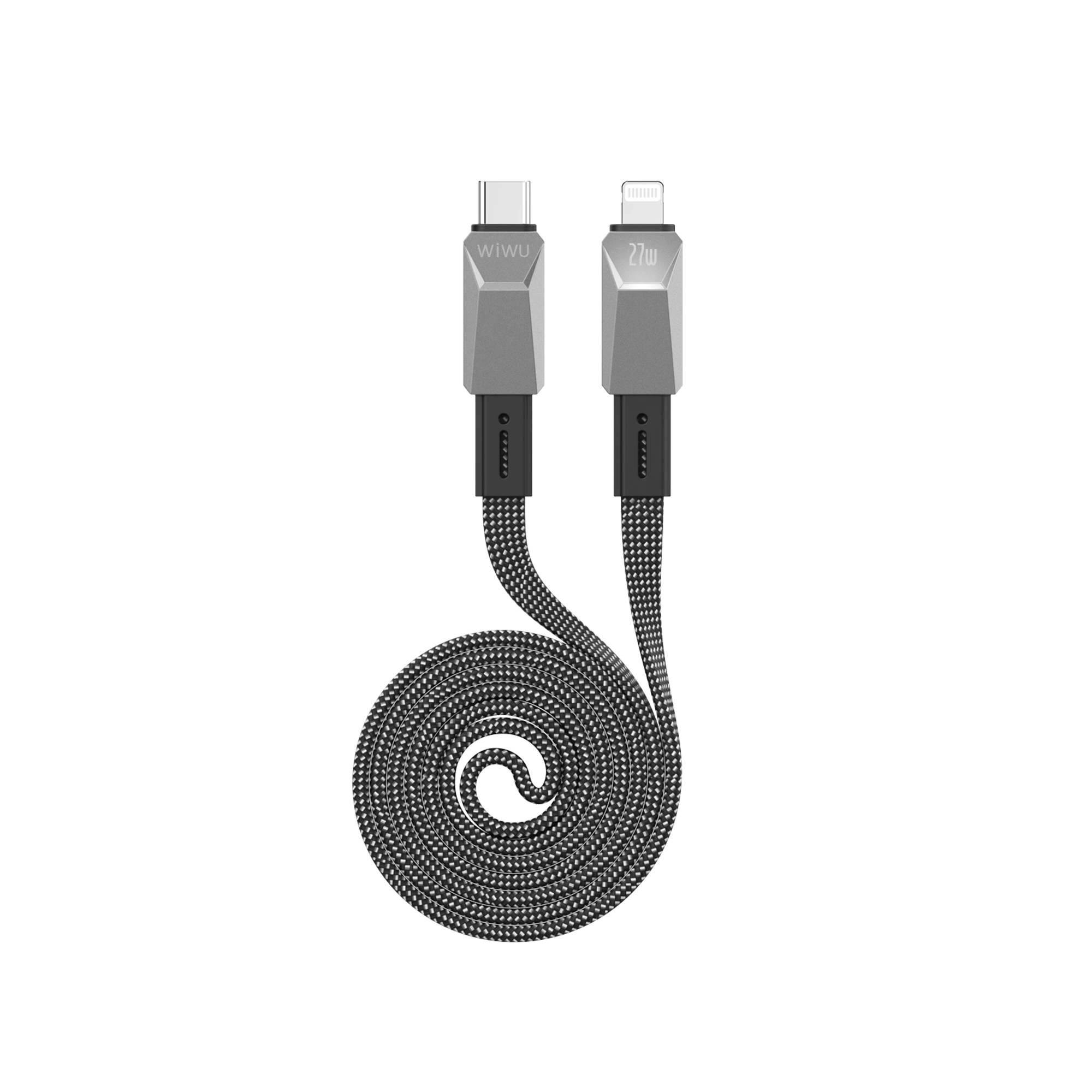Câble Magnétique WiWU Cyberlink USB-C vers Lightning 27W (1m) – Image 3
