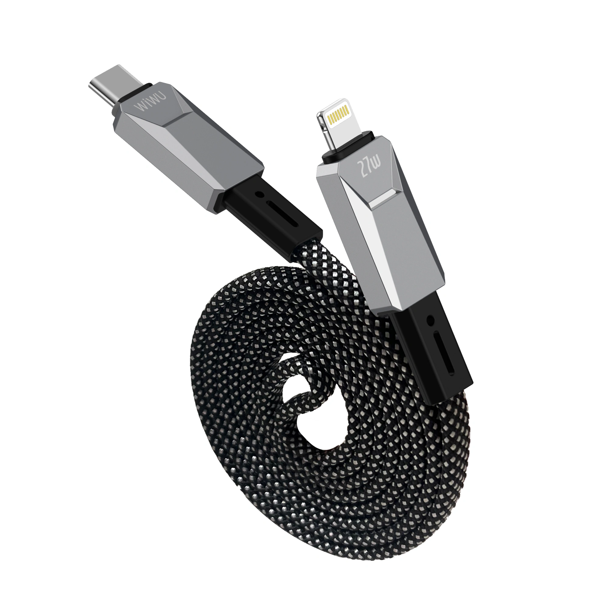 Câble Magnétique WiWU Cyberlink USB-C vers Lightning 27W (1m) – Image 4