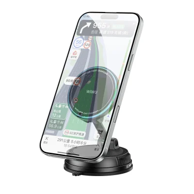 Support Voiture Magnétique Sans Fil WiWU CH-326